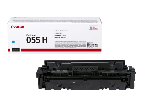 Canon 055H C Toner cyan Canon LBP664Cdw MF745Cdw MF742Cdw MF744Cdw MF746Cx 3019C002