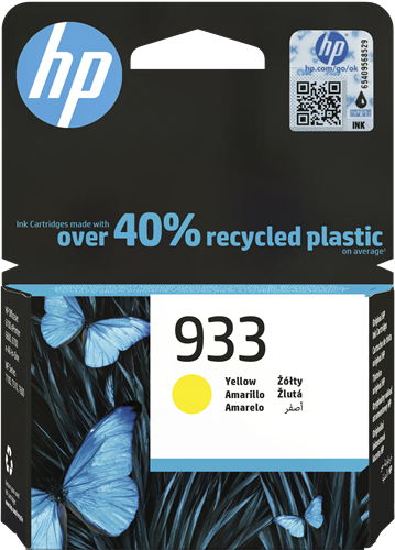 HP 933 Tinte gelb CN060AE für Officejet 6100 6600 6700 7110 7130 7140xi 7510 7610 7612