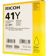 RICOH AFICIO GC-41Y Gel Cartridge Yellow SG 3100SNw SG 3110DNw