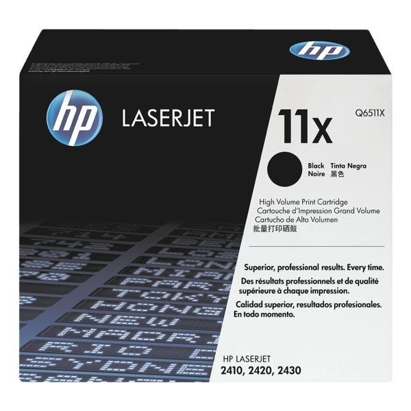 HP 11X Toner Black HP LaserJet 2410 LJ2420 LJ2430 Q6511X
