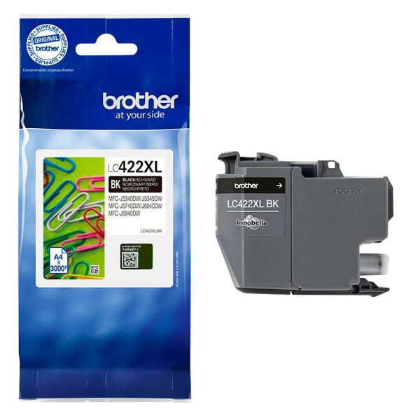 Brother LC-422BK XL Tintenpatrone Black Brother MFC-J5340DW MFC-J5740DW MFC-J6540DW MFC-J6940DW