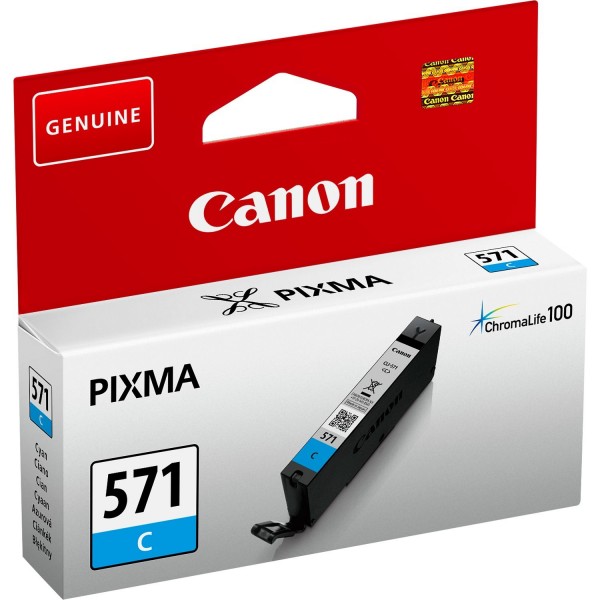 Canon Tinte Cyan CLI-571C für PIXMA MG5750 MG5751 MG5752 0386C001