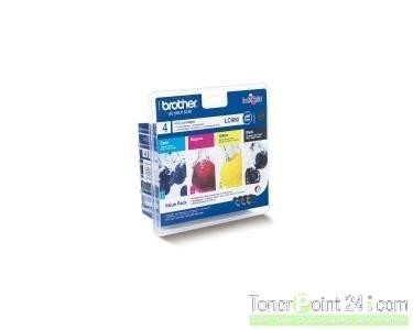 Brother Tintenpatrone MultiPack LC980VALBPDR für DCP145C MFC295C