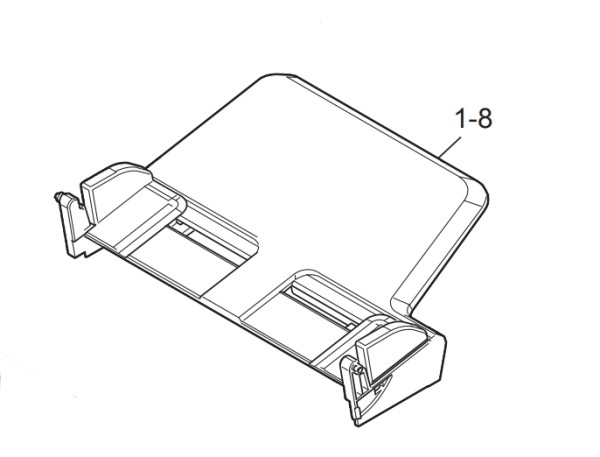 Brother D008V9001Document Set Tray ASS ELLFB BrotherDCP-L2550DN Brother MFC-L2710DN MFC-L2750DW