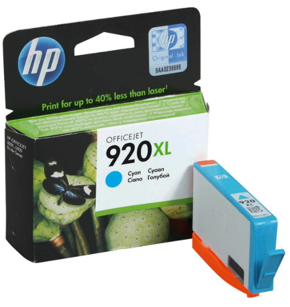 HP 920 XLTinten Cyan CD972AE für HP OJ6000 OJ6500 OJ7000 OJ7500