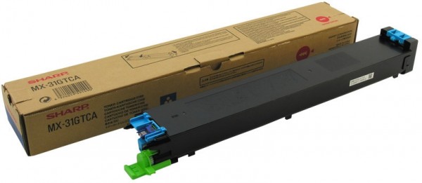 SHARP MX-31GTCA Toner Cyan MX-2301 MX-2600 MX-3100N MX-4100 MX-5101