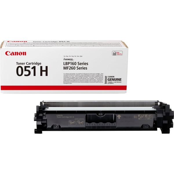 Canon 051H Toner schwarz 2169C002 für i-SENSYS LBP162dw MF264dw MF267dw MF269dw