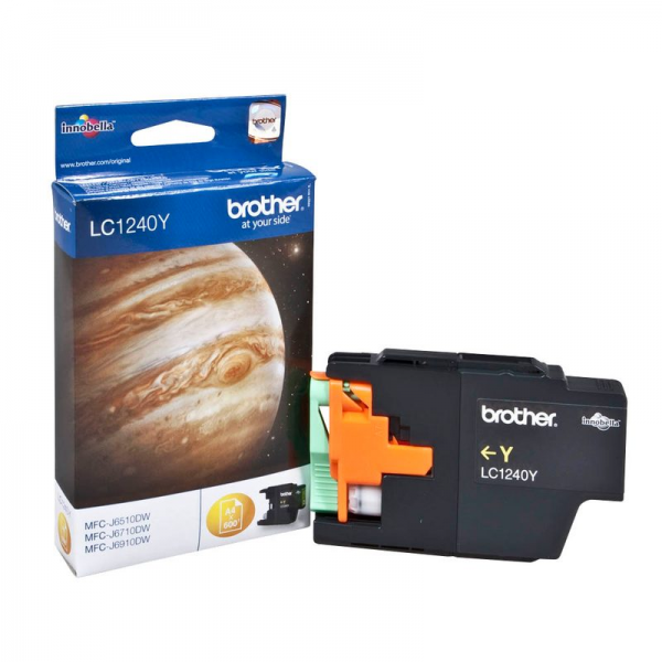 Brother Tintenpatrone Yellow LC1240Y DCP-J725DW MFC-J6510DW MFC-J6710DW MFC-J6910DW