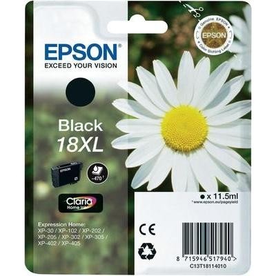 Epson T181140 Tinte Black Claria Home Expression Home XP-102 XP-202 XP-305