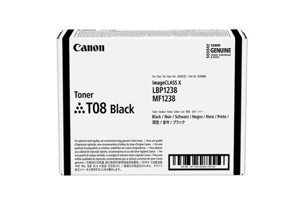 Canon Toner T08 schwarz 3010C006 für i-Sensys X1238i X1238iF X1238p X1238Pr