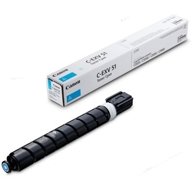 Canon Toner C-EXV51 cyan 0482C002 für iR-C5535i iR-C5540i iR-C5550i iR-C5560i