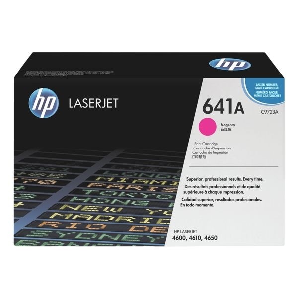 HP 641A Toner C9723A magenta für Color LaserJet 4600 4610 4650