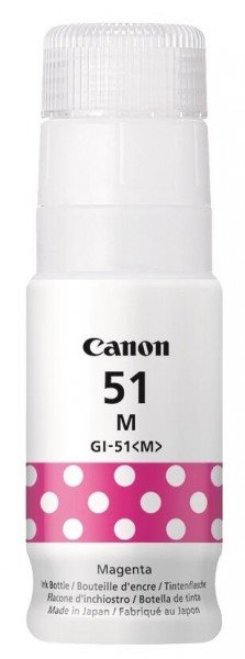 Canon GI-51M Tintenpatrone magenta 4547C001 Canon PIXMA G1520 G2520 G2560 G3520 G3560 Nachfülltinte