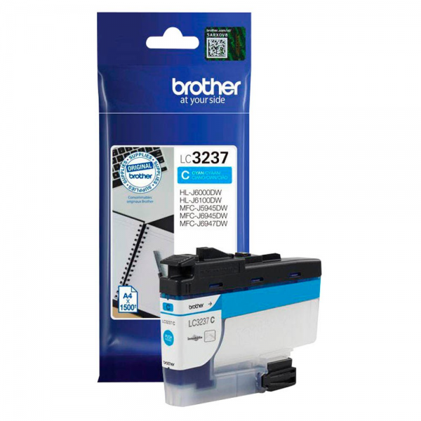 Brother LC-3237C Tintenpatrone Cyan für HL-J6100DW MFC-J5945DW MFC-J6945DW MFC-J6947DW