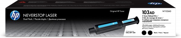 HP W1103AD Toner 2-Pack für Neverstop Laser 1000 MFP 1200