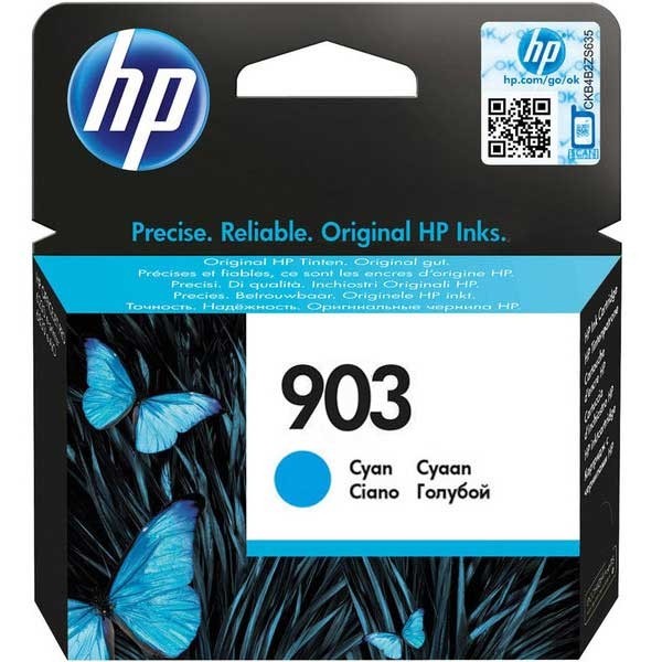 HP 903 Original Tintenpatrone Cyan für OfficeJet Pro 6960 6970
