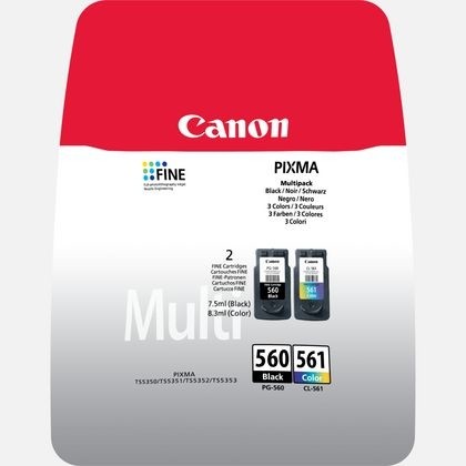 Canon PG-560/CL-561 Tinte Multipack 3713C006 für Pixma TS5350 TS5351 TS5352