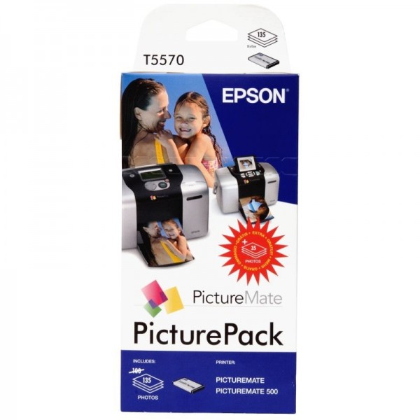 Epson Tinte T5570 PicturePack 6 Farben für PictureMate 500