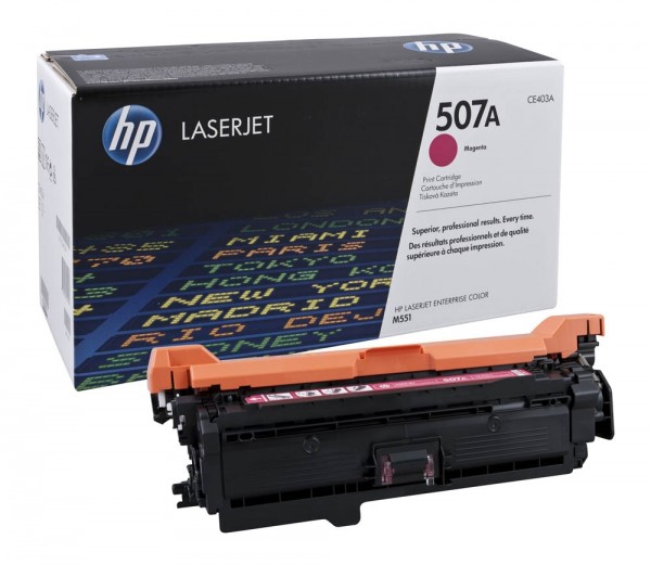 HP 507A Toner Magenta CE403A für LaserJet Pro 500 M551 M575 M570 CE403A