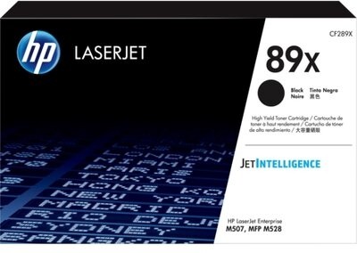 HP 89X Toner black LaserJet CF289X HP LaserJet Enterprise MFP M528 HP LaserJet Enterprise M507dn