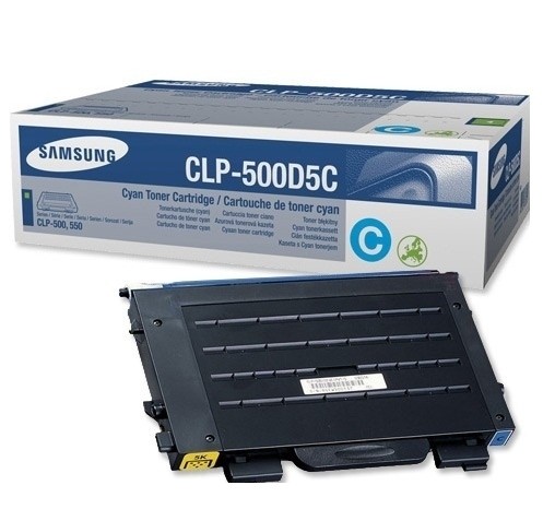 Samsung Toner Cyan für CLP-500 CLP-500 Toner CLP-500D5C