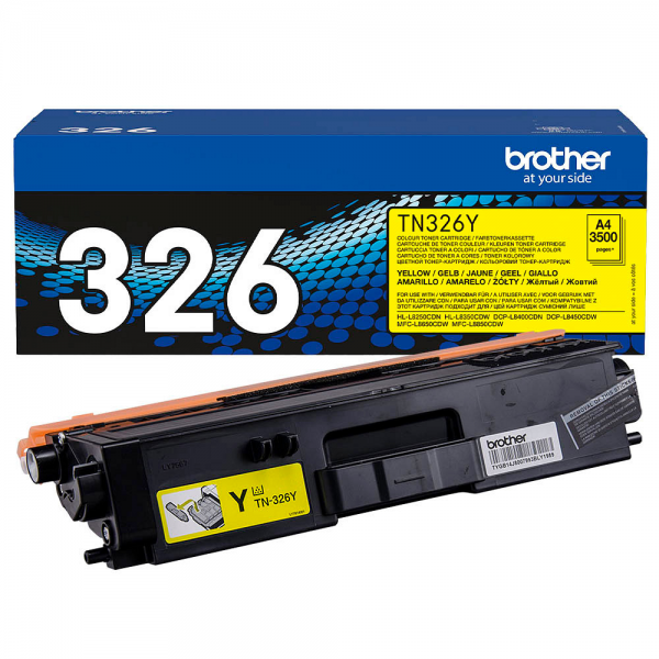 Brother TN-326Y Toner Yellow Brother HL-L8250CDN HL-L8350CDW Brother MFC-L8650CDW MFC-L8850CDW