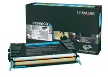 Lexmark C734A1CG Toner Cyan C734 C736 X734 X736 X738 Tonerkassette