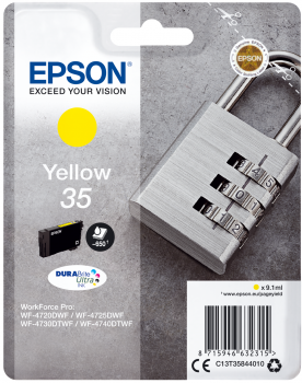 EPSON Tintenpatrone C13T35844010 Yellow WF-4720DWF WF-4730DTWF WF-4740DTWF