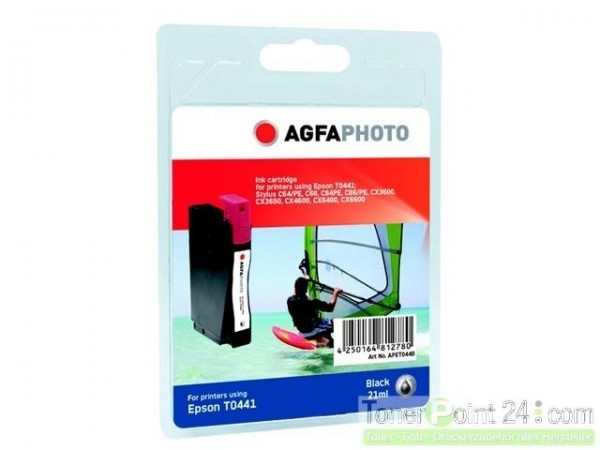 AGFAPHOTO ET044B Epson C64 Tinte Black