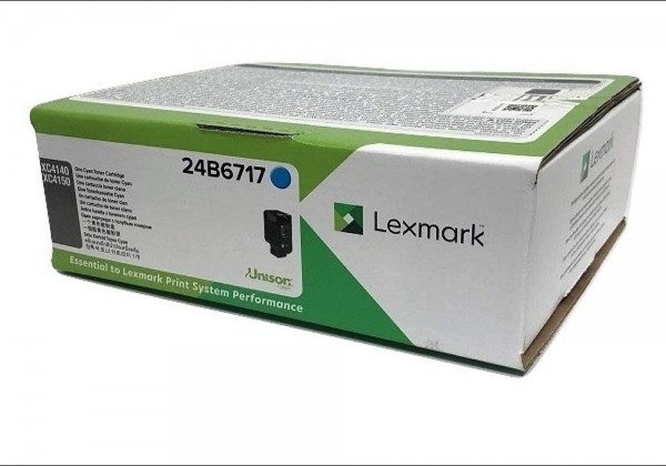Lexmark 24B6717 Toner cyan für Lexmark XC4140 XC4150 XC4153