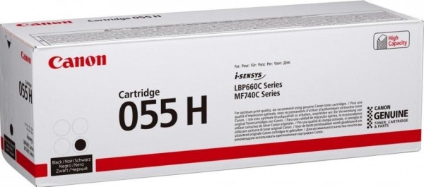 Canon Cartridge 055HBK schwarz für Color imageCLASS MF743CDW 3020C002