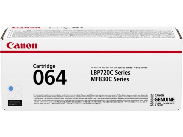 Canon Toner 064 cyan 4935C001 Canon i-Sensys LBP722Cdw MF832cdw MF842cdw