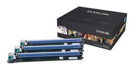 Lexmark Fotoleiter 3er-Pack farbig C950X73G für C950 X950 X952 X954 X955
