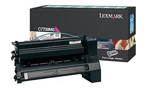 Lexmark C770N C772N X772E Toner Magenta Rückgabe Tonerkassette