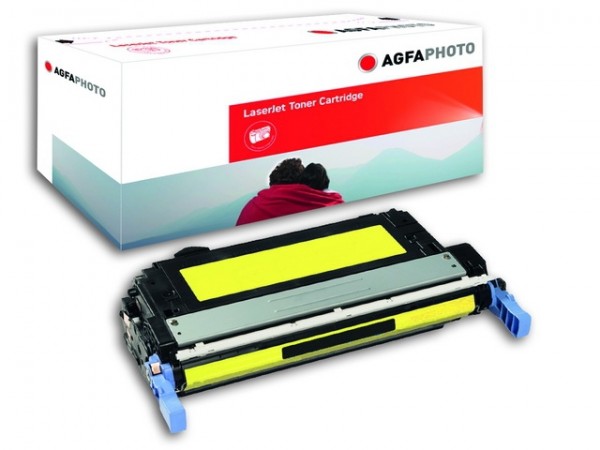 AGFAPHOTO HP642A Yellow für HP Color LaserJet CP4005DN CP4005N CB402A