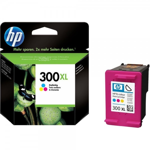 HP 300XL Tinte Tri-Color No.300 XL mit Vivera Tinte