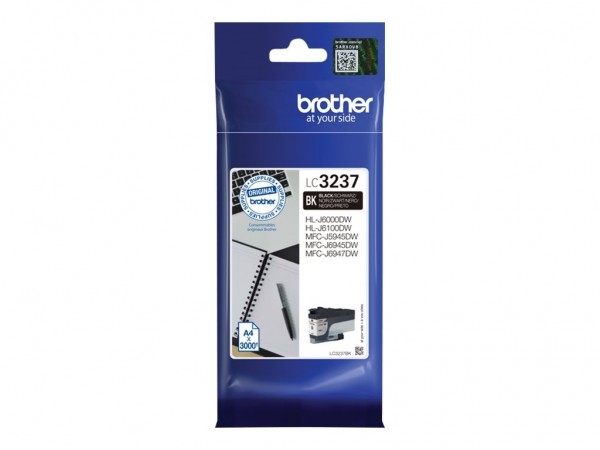 Brother LC-3237BK Tintenpatrone Black HL-J6000DW MFC-J5945DW MFC-J6945DW MFC-J6947DW