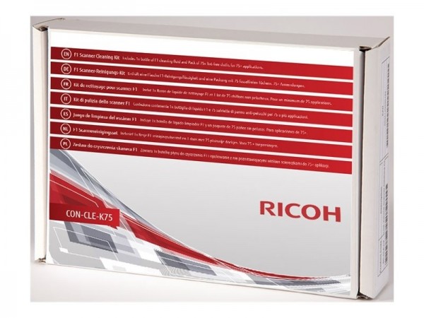 Ricoh CON-CLE-W72 F1 Scanner Cleaning Wipes - Reinigungstücher Packung mit 72 Stück