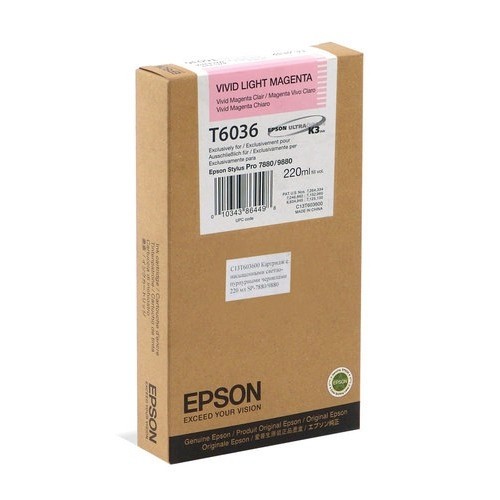 Epson Tintenpatrone T6036 Light Magenta für Stylus Pro 7880 9880