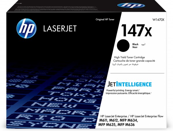 HP W1470X Toner schwarz für HP LaserJet Enterprise M610dn M611 M612 M634h M635h M636z