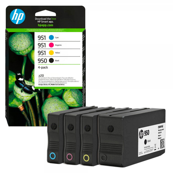 HP 950 951 Tinte Multipack 6ZC65AE für OfficeJet Pro 251dw 276dw 8100 8610 8615 8616 8620 8625 8630