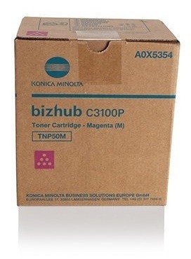 Konica Minolta Toner magenta TN-P50M für Bizhub C3100P A0X5354