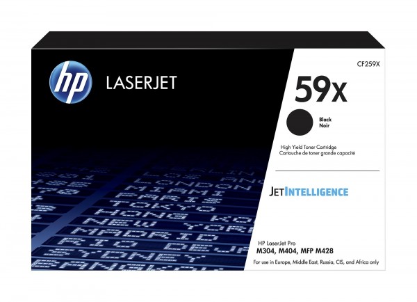 HP 59X black CF259X HP LaserJet Pro M304 Pro M404 Pro M428 Enterprise M406 M430