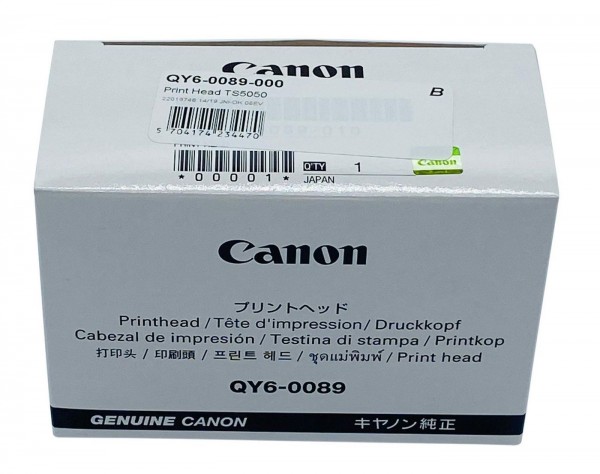 Canon QY6-0089-000 Printhead Canon Pixma TS705A TS5050 TS5080 TS6050 TS6080 TS6150 TS6350 TS9550
