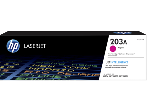 HP 203A Toner magenta CF543A für Color LaserJet Pro M280nw M281 M254