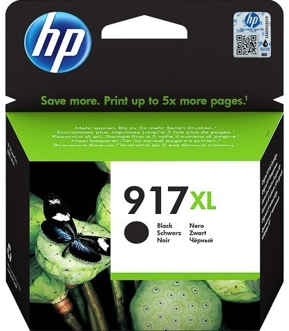 HP 917XL Tintenpatrone schwarz 3YL85AE OfficeJet Pro 8022 8024 8025 Hohe Ergiebigkeit