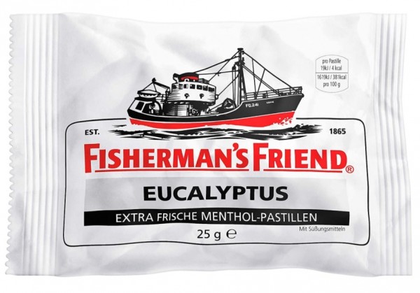 Fisherman''s Friend Eucalyptus Menthol und Eukalyptus Geschmack