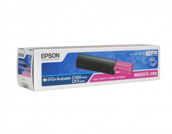 Epson AcuBrite Toner HC Magenta für Epson AcuLaser C1100 Epson CX11 C13S050188
