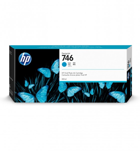 HP 746 Tinte cyan HP DesignJet Z6 HP DesignJet Z9+ PostScript P2V80A