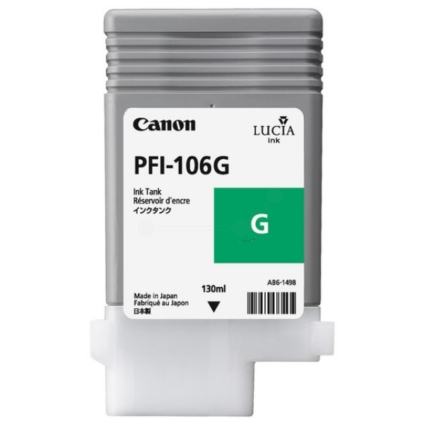 Canon Tintenpatrone PFI-106G Green imagePROGRAF iPF6400 6628B001